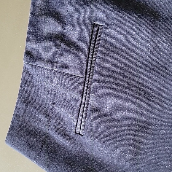 NWT New York & Co City Stretch Sullivan St Ankle Pants Navy Blue Denim Look 8 - Picture 5 of 9